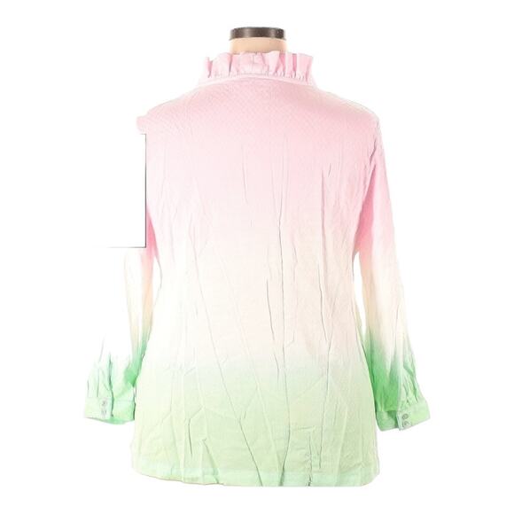 Crown & Ivy Ice Cream Color Blouse Size 3X - Picture 3 of 9
